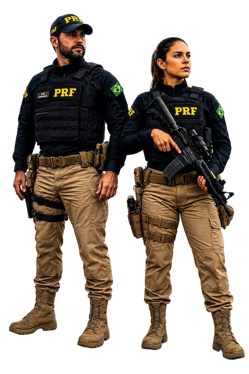 Agentes da Polícia Rodoviária Federal